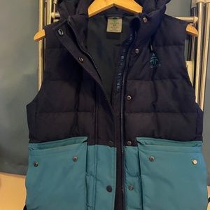 Woods down filled vest